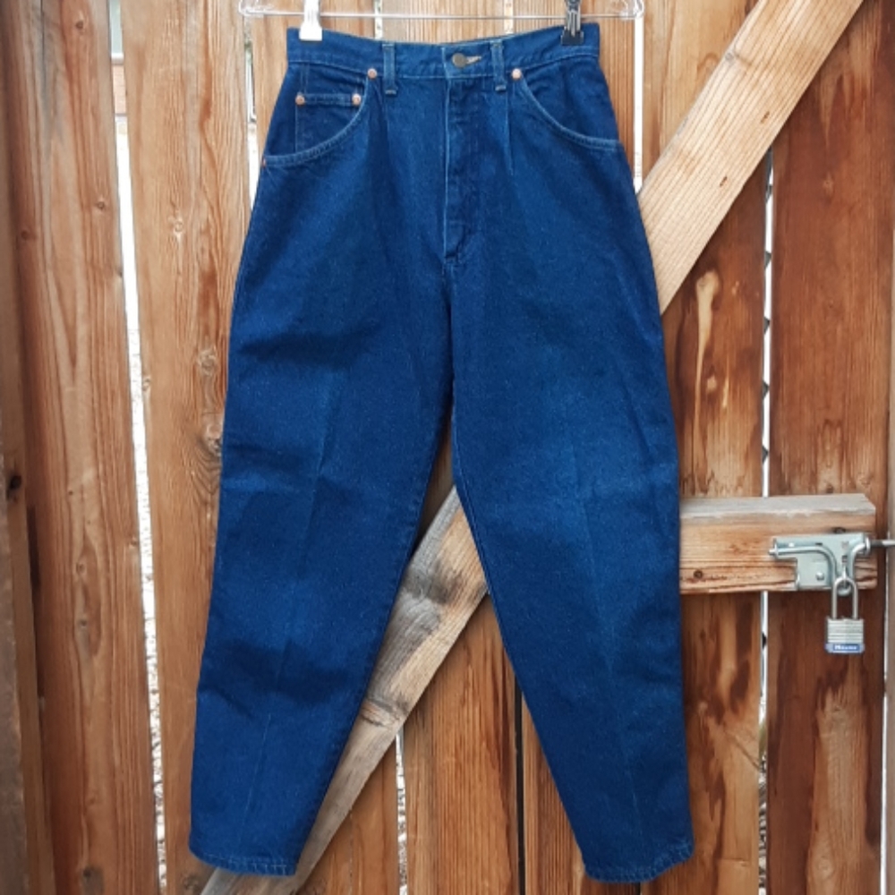 Lee Dark Blue High-Waist Jeans